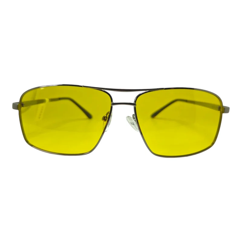 Gafas para conducir HD 005 Rectangular lente Amarillo Fotocromático