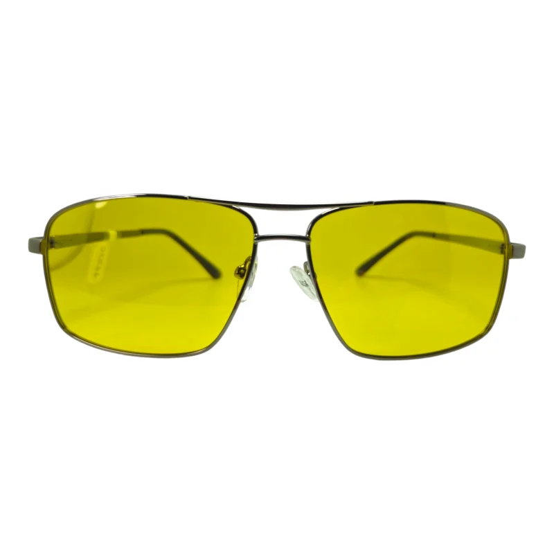 Gafas para conducir HD 005 Rectangular lente Amarillo Fotocromático