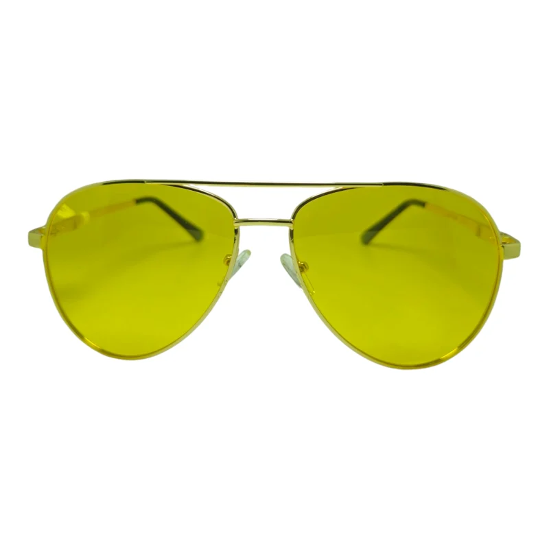 Gafas para conducir HD 001 Piloto lente Amarillo Fotocromático