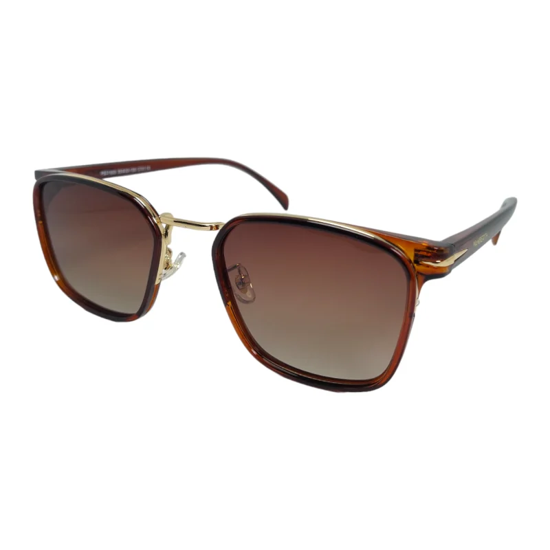 Compra las Gafas Polarizadas Cuadradas Wanderth PS31926 en color café.