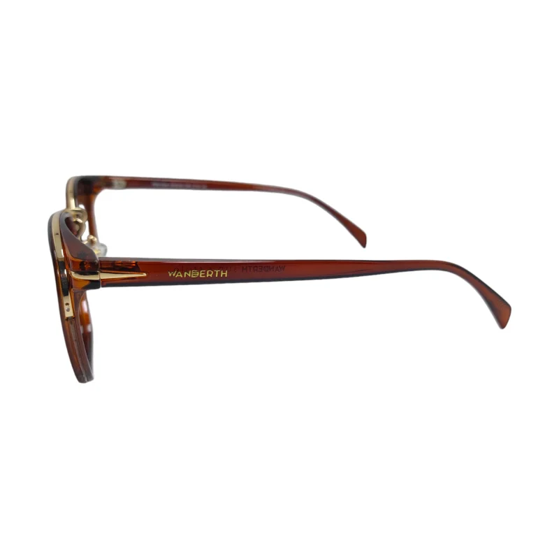 Compra las Gafas Polarizadas Cuadradas Wanderth PS31926 en color café.