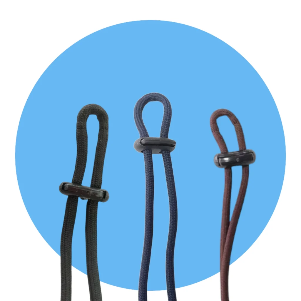 Cordón Para Colgar Gafas Negro ajustable