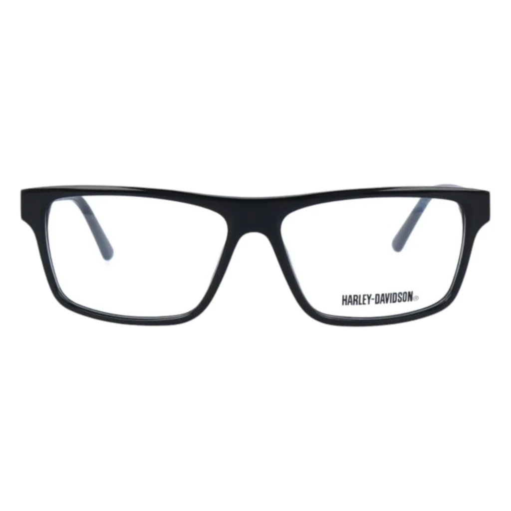 Montura Harley Davidson HD0875 001 Rectangular Negro
