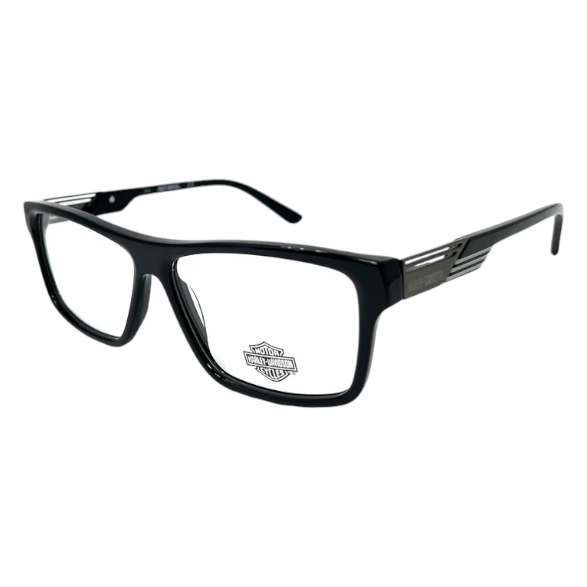 Montura Harley Davidson HD0875 001 Rectangular Negro