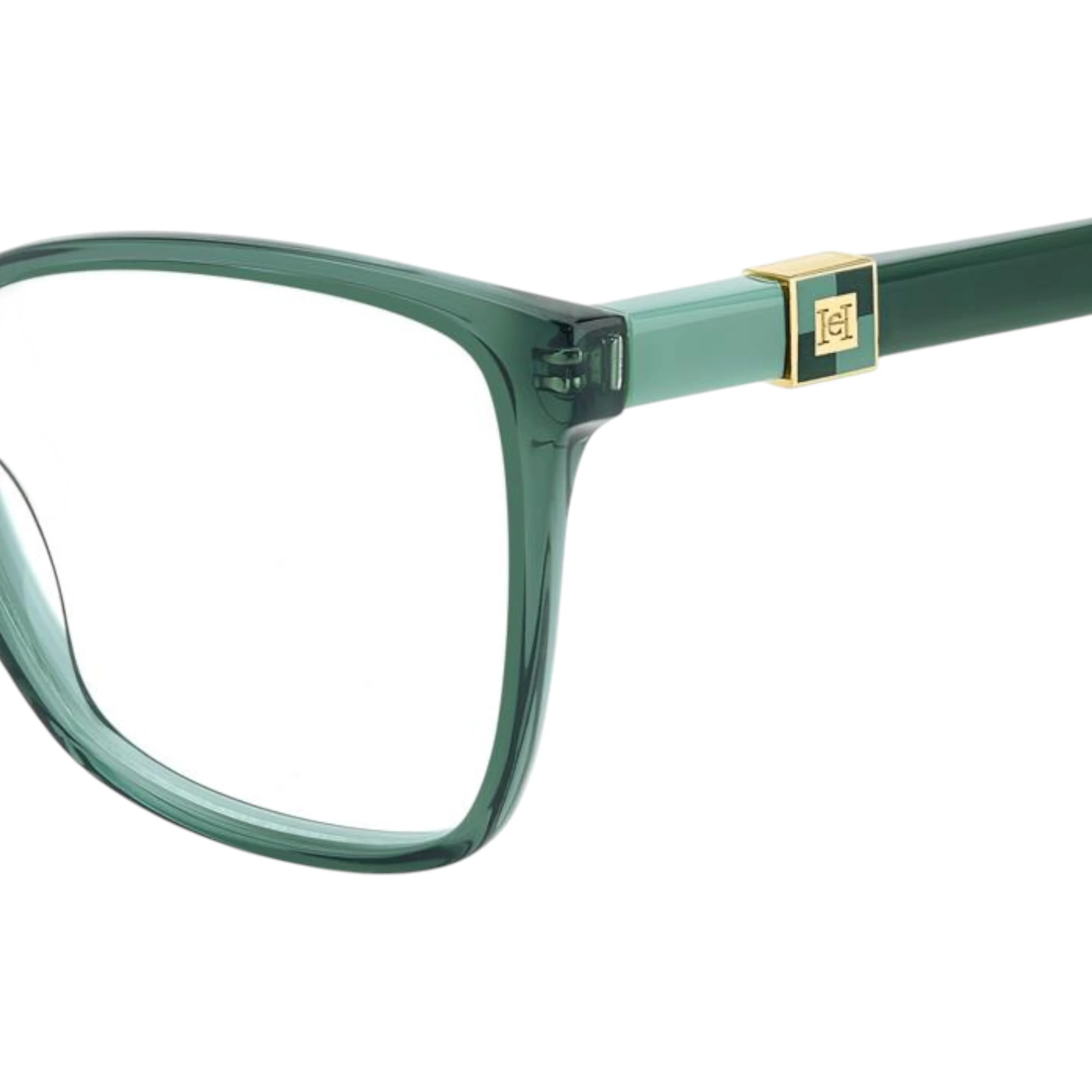 Montura Carolina Herrera HER0274 1ED Cuadrada Agua Marina Mujer