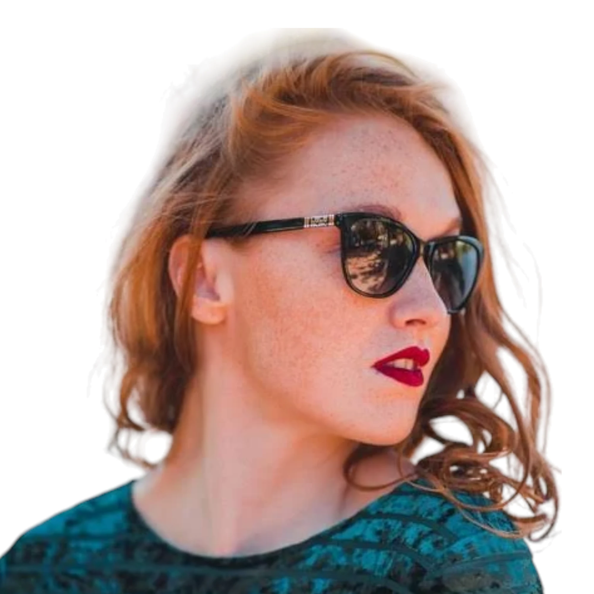 Gafas Carolina Herrera SHE691 722 Cuadrada carey