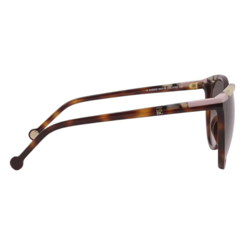 Gafas Carolina Herrera SHE822 752 Café Ovalada Mujer