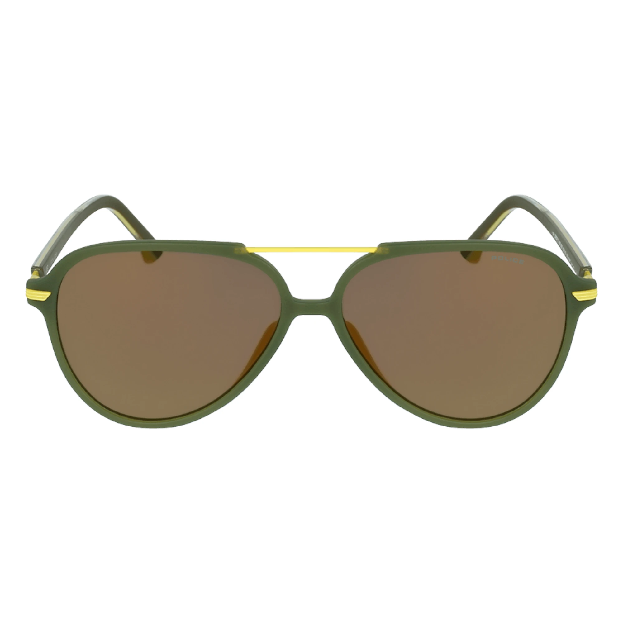Gafas Police SPL582 736G Piloto Verde Polarizado