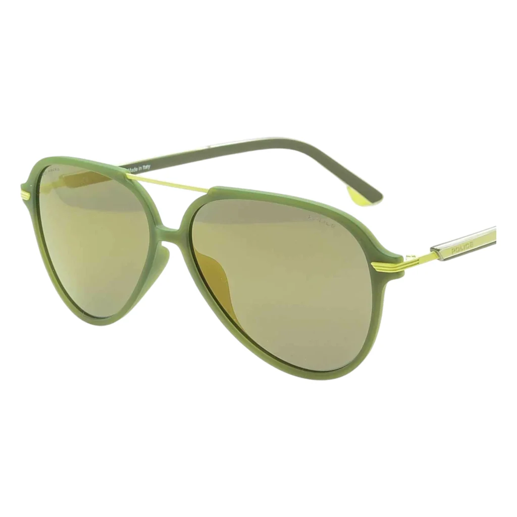 Gafas Police SPL582 736G Piloto Verde Polarizado