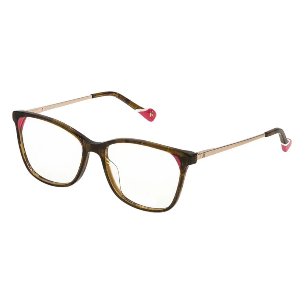 Montura Yalea VYA009 XAP Cuadrada Café ELENA