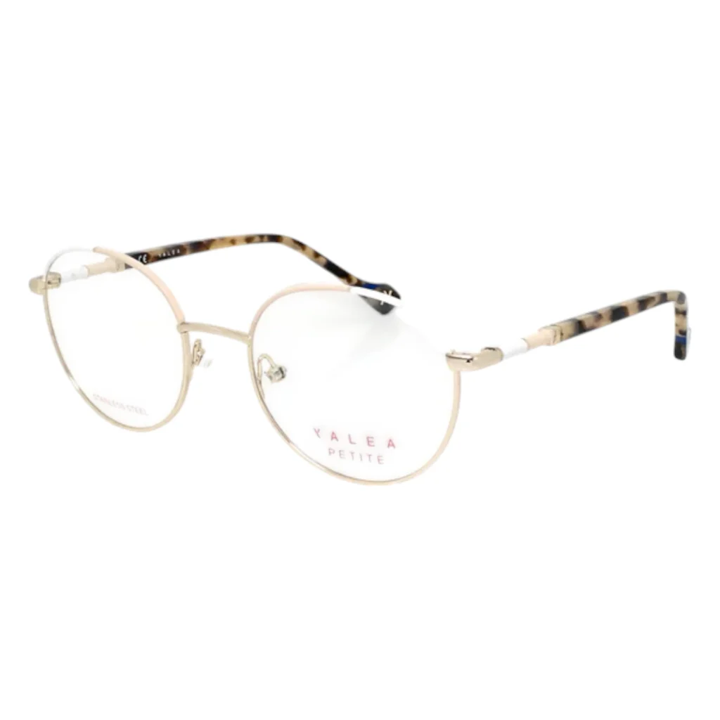 Montura Yalea VYA013L A93 Metal Redonda Beige MAGGIE